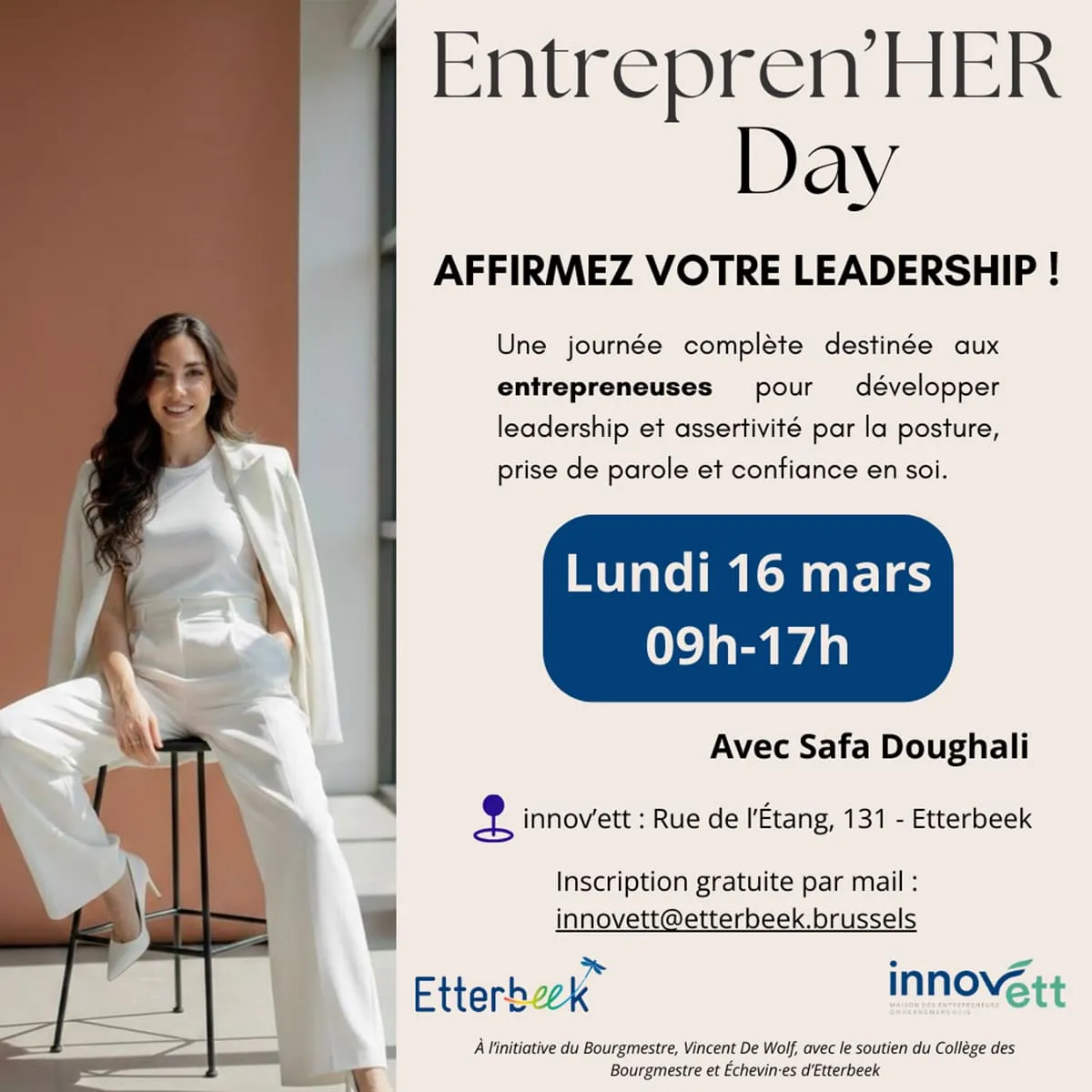 Activité innov'ett - Entrepren’HER Day : Affirmez votre leadership féminin