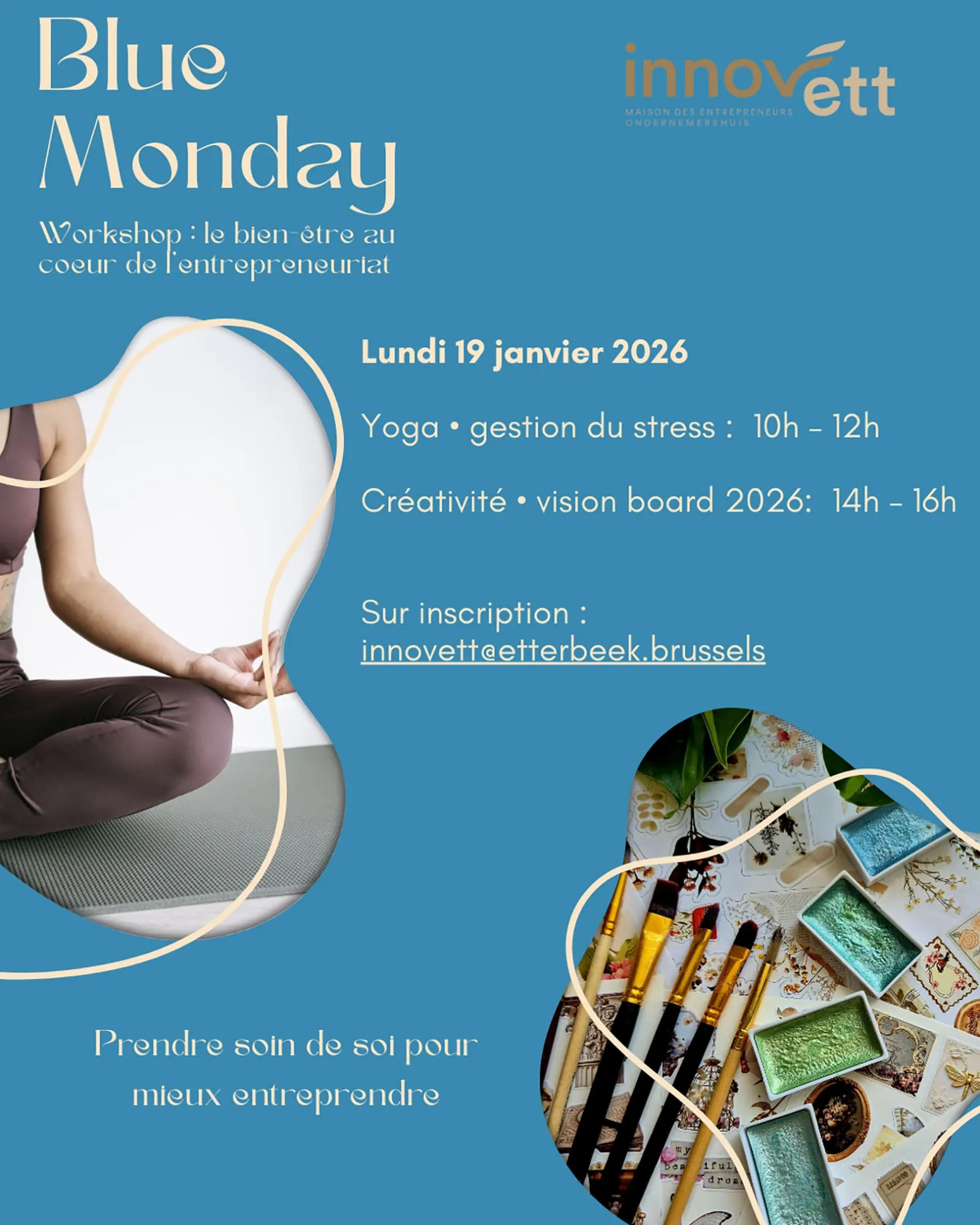 Activité innov'ett - Workshop à l’occasion du BLUE MONDAY